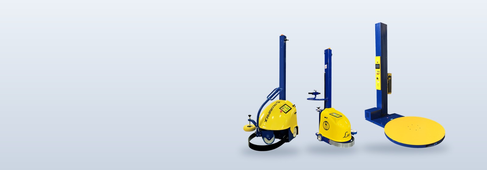 Robots de banderolage Leonardo et banderoleuse Ecospir